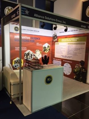 ABU DHABI, UAE – ASG unveils CBRN/Hazmat-capable sUAS model at IDEX in Abu Dhabi.